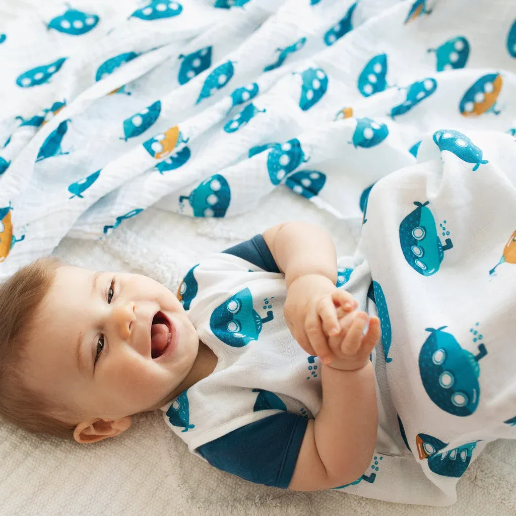 Perlim PinPin Muslin Sleeping Bag (6-18 months) - 0.7 tog