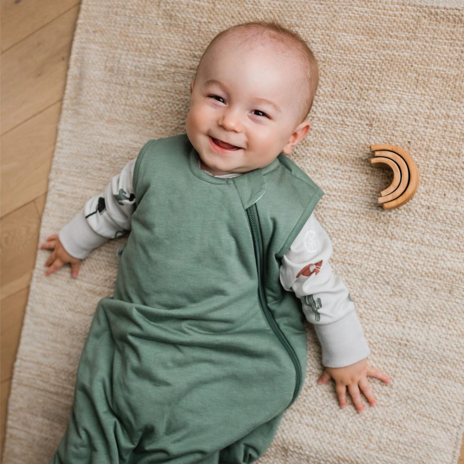 Perlim PinPin Bamboo Sleeping Bag (6-18 months) - 1 tog
