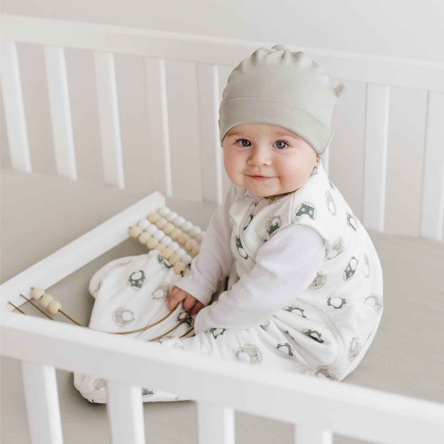 Perlim PinPin Bamboo Muslin Sleeping Bag (0-6 months) - 1 tog
