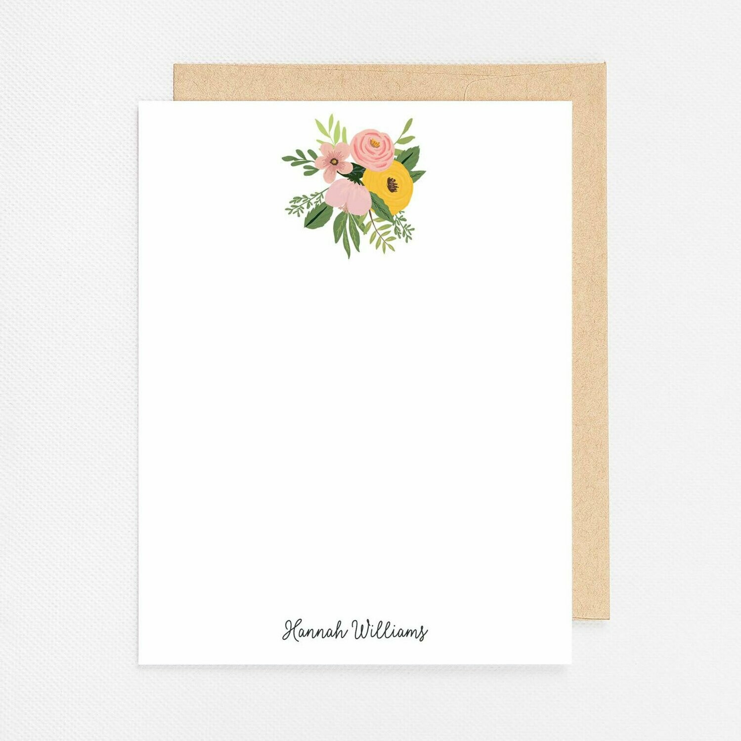 Floral Bunch Flat Notecards