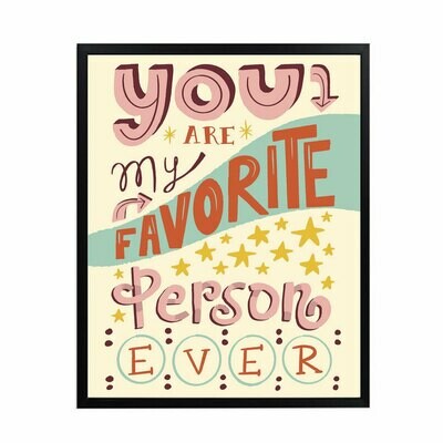 You are my Favorite Pink Wall Art DIGITAL DOWNLOAD PRINT
