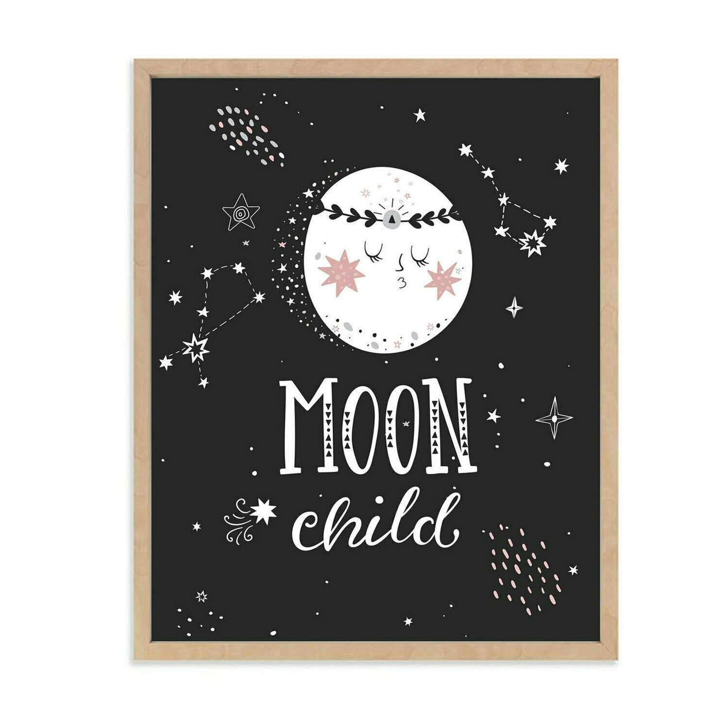 Moon Child Wall Art DIGITAL DOWNLOAD PRINT