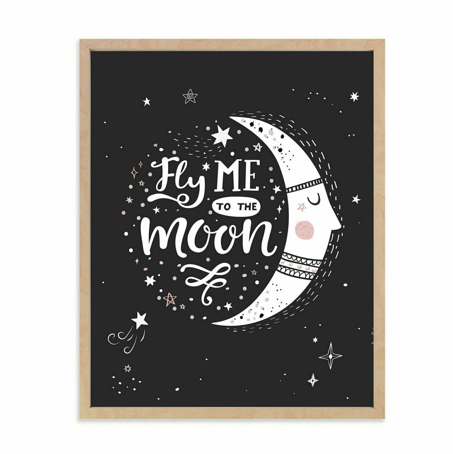 Fly me to the Moon Wall Art DIGITAL DOWNLOAD PRINT