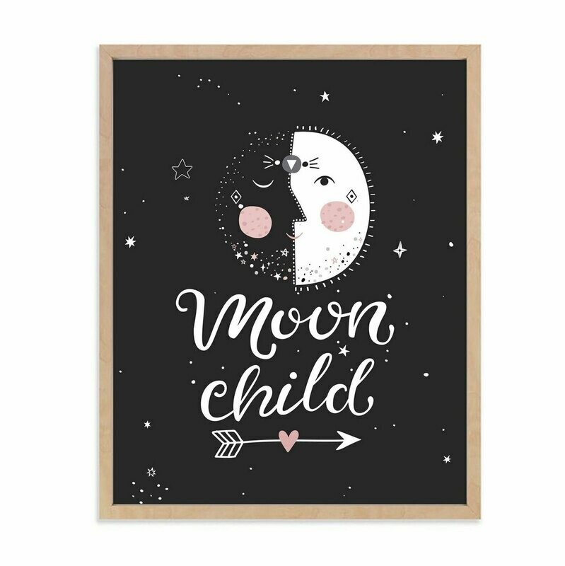 Moon Child Wall Art DIGITAL DOWNLOAD PRINT