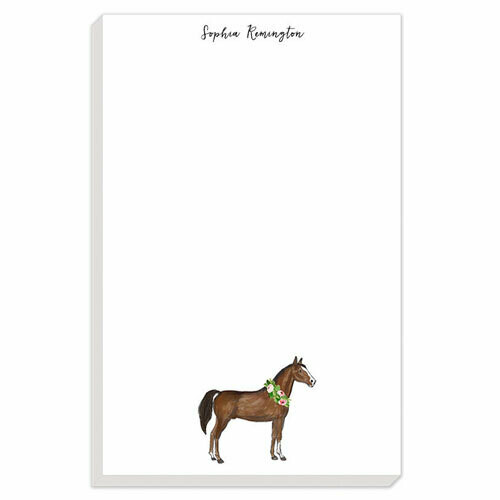 Watercolor Horse Notepad