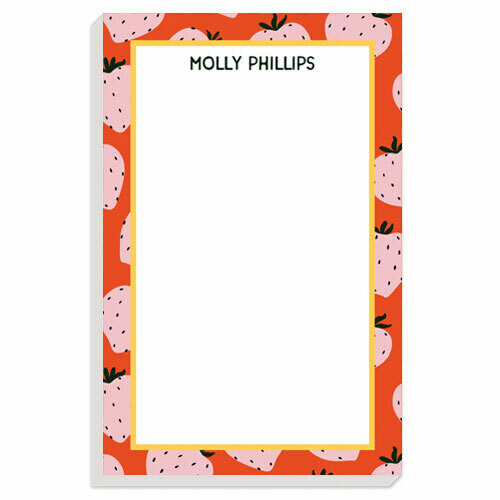 Strawberry Notepad