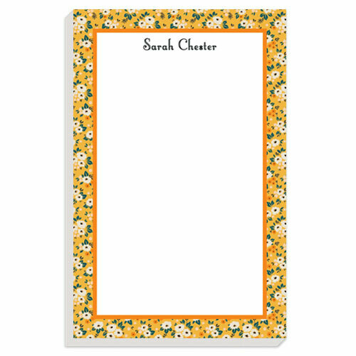 Bright Yellow Posies Notepad