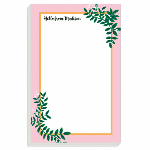 Pink Berries Notepad