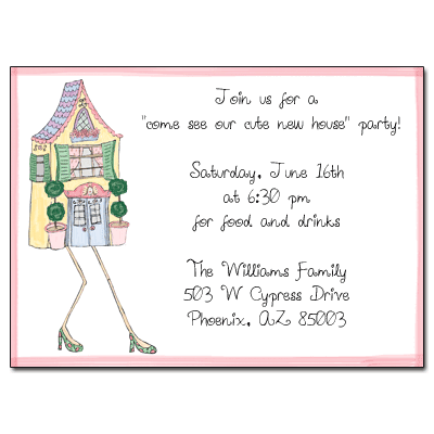 Moving House Invitation