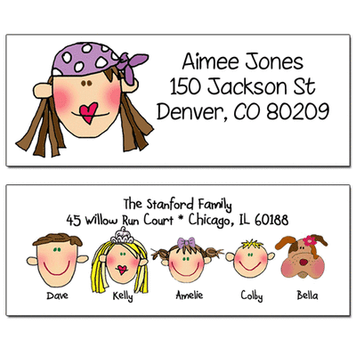 Design-Your-Own Address Labels