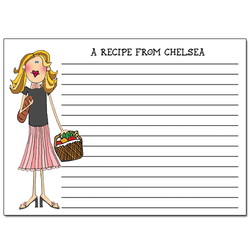 Design-Your-Own Recipe Cards