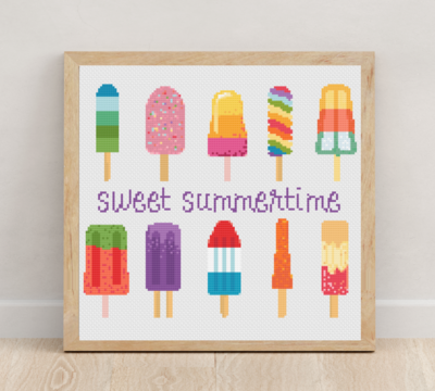 Popsicle Sampler- Sweet Summertime, Summer