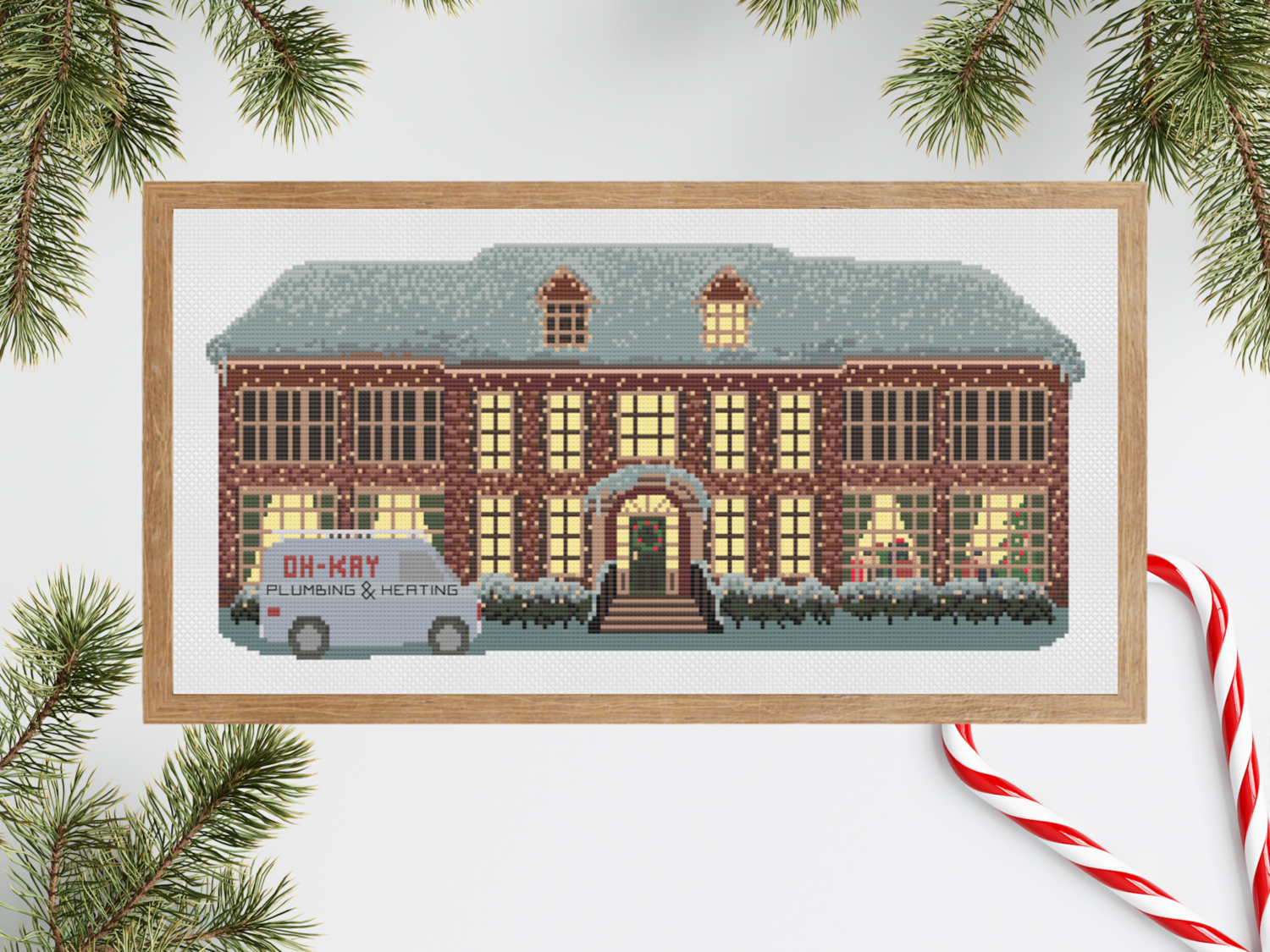 Iconic Christmas House, The McCallister&#39;s- Christmas Movie House