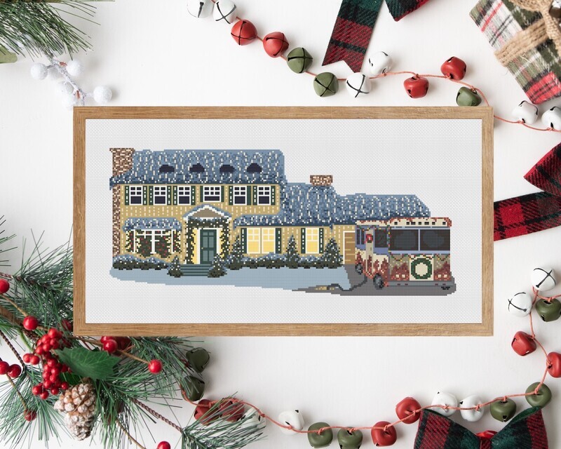 Iconic Christmas House, Christmas Vacation- National Lampoon&#39;s Christmas Movie House