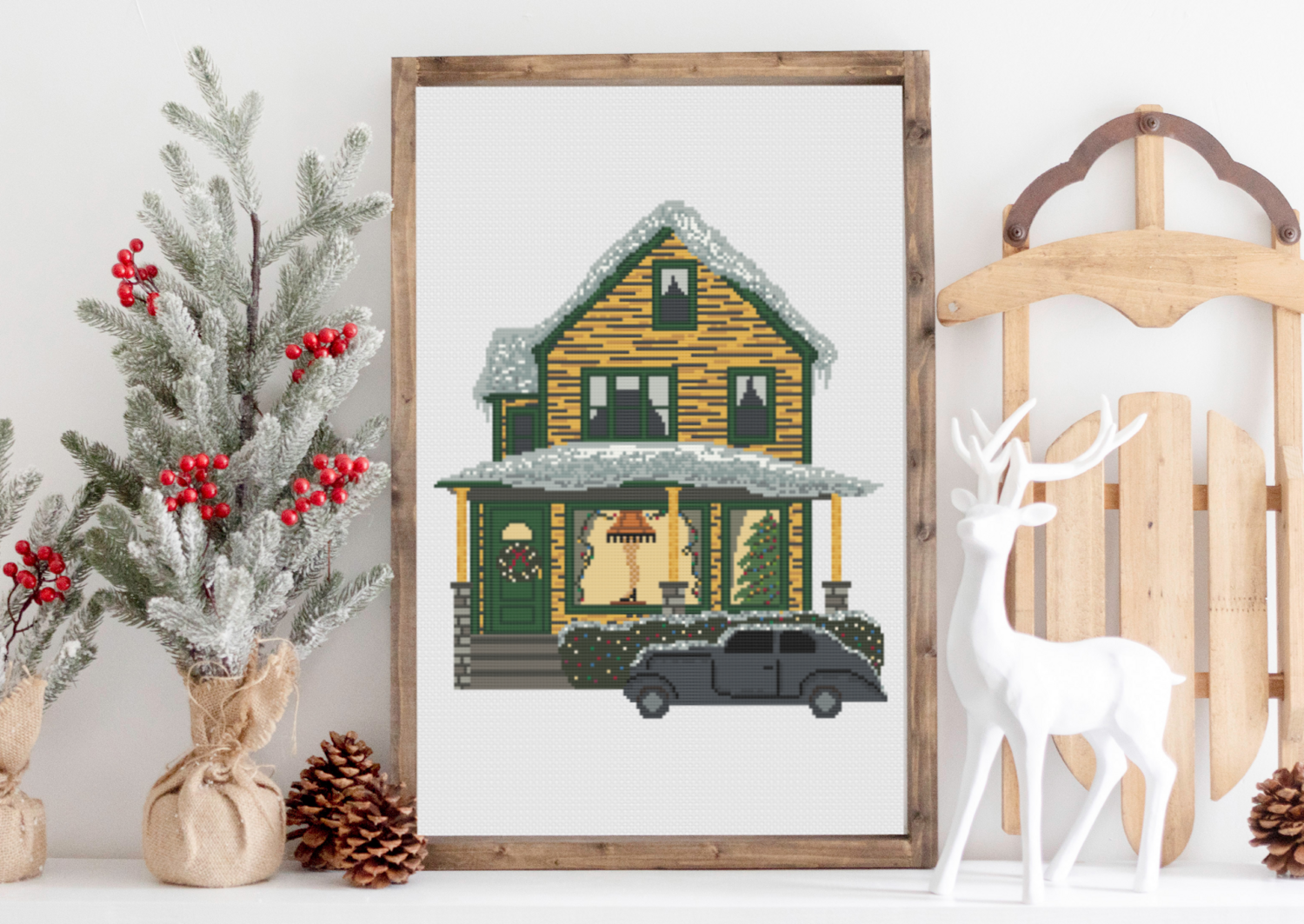 Iconic Christmas House, A Christmas Story Christmas Movie House, You&#39;ll Shoot Your Eye Out