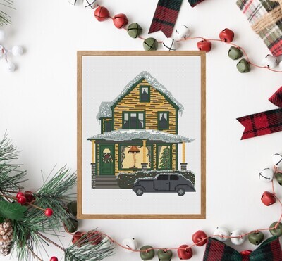 Iconic Christmas House, A Christmas Story Christmas Movie House, You'll Shoot Your Eye Out