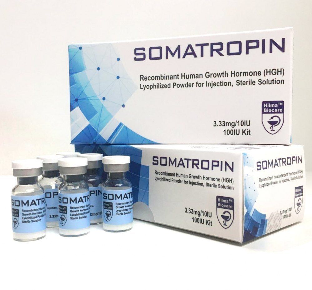 HGH Somatropin – 100IU – 10 Vials hilma biocare