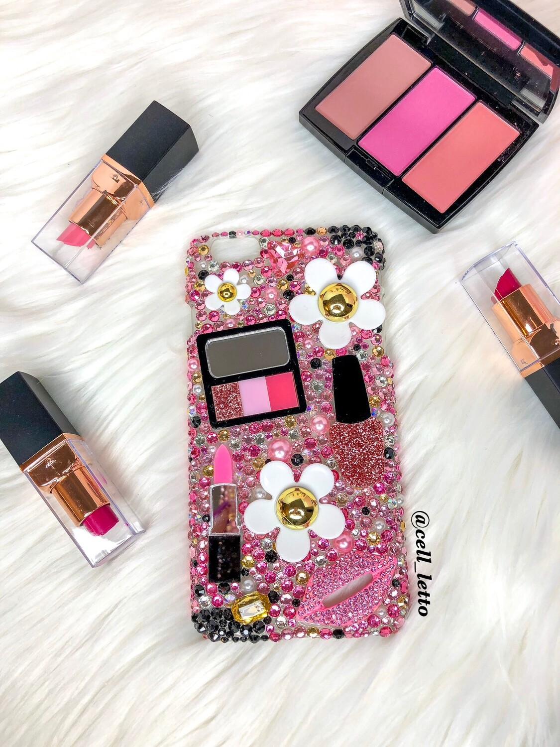 Girly Makeup Design Phone Case