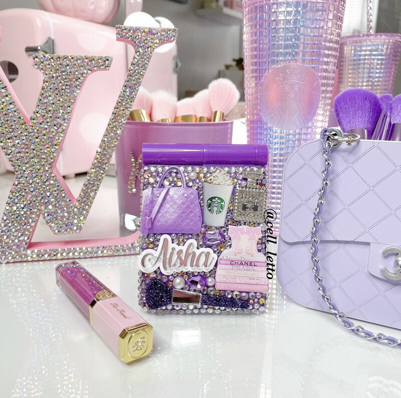 Purple Passion LED Compact Mirror