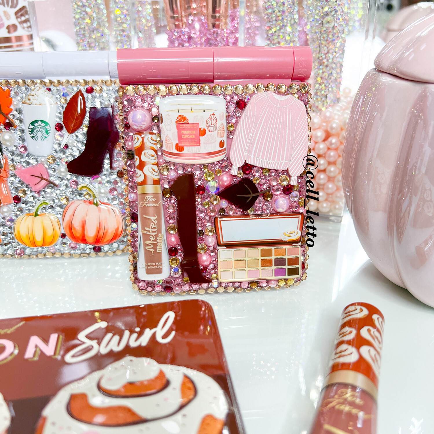 Sweater Weather LED Compact Mirror