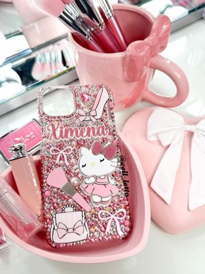 Coquette Girly Kitty Phone Case
