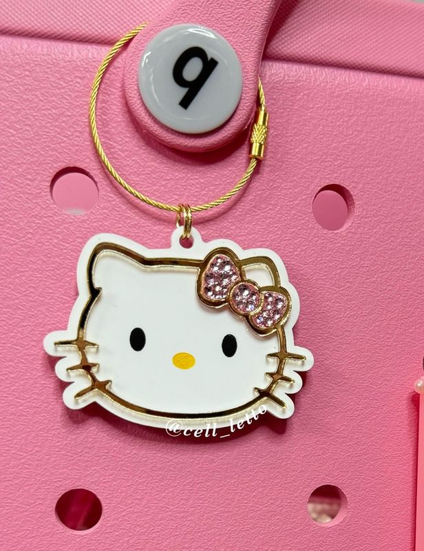 Kitty Mini Mirror for Bogg Bag PRE-MADE