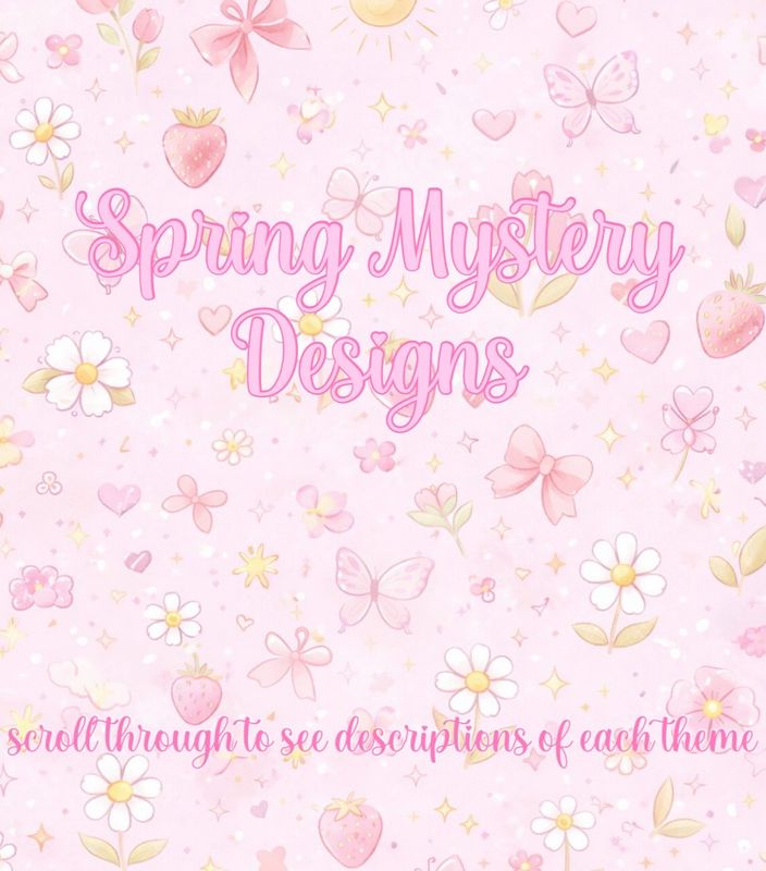 🌸 Spring Style Mystery Design 💐