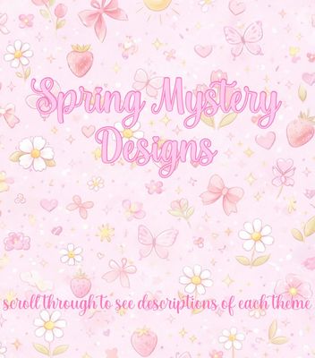 🌸 Spring Style Mystery Design 💐