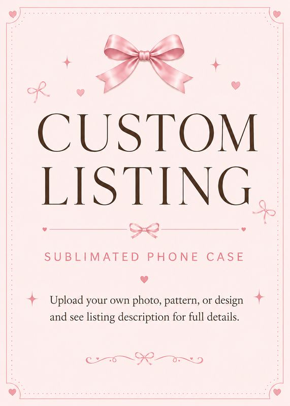 Custom Print Phone Case