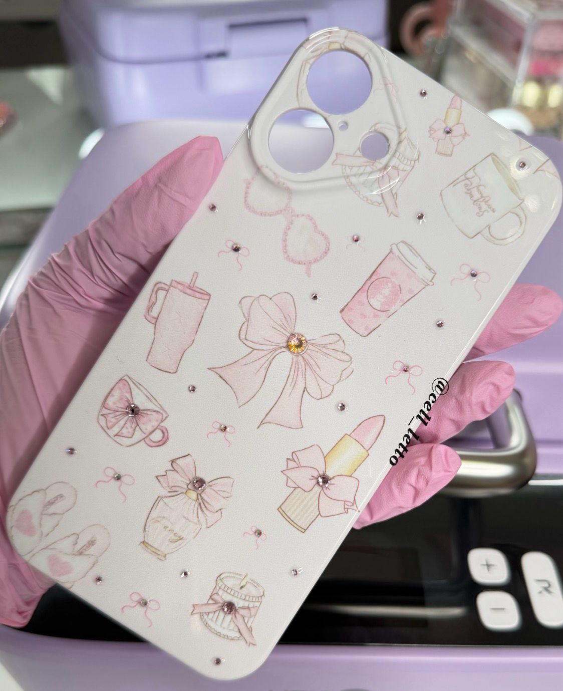 Everything Fancy Print Phone Case