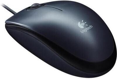 Logitech M90 USB Wired Mouse Retail Box 1 year Limit warranty