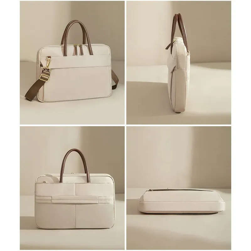 Kenton Ladies 15.6" Laptop Bag - Cream