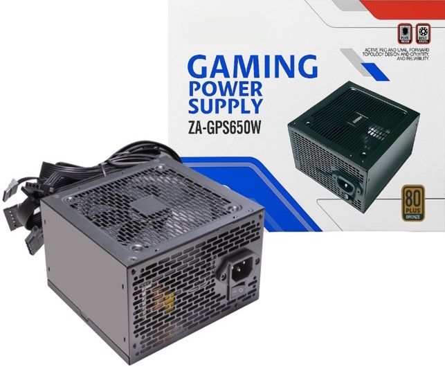 UniQue 650W 80 PLUS Bronze Gaming Power Supply