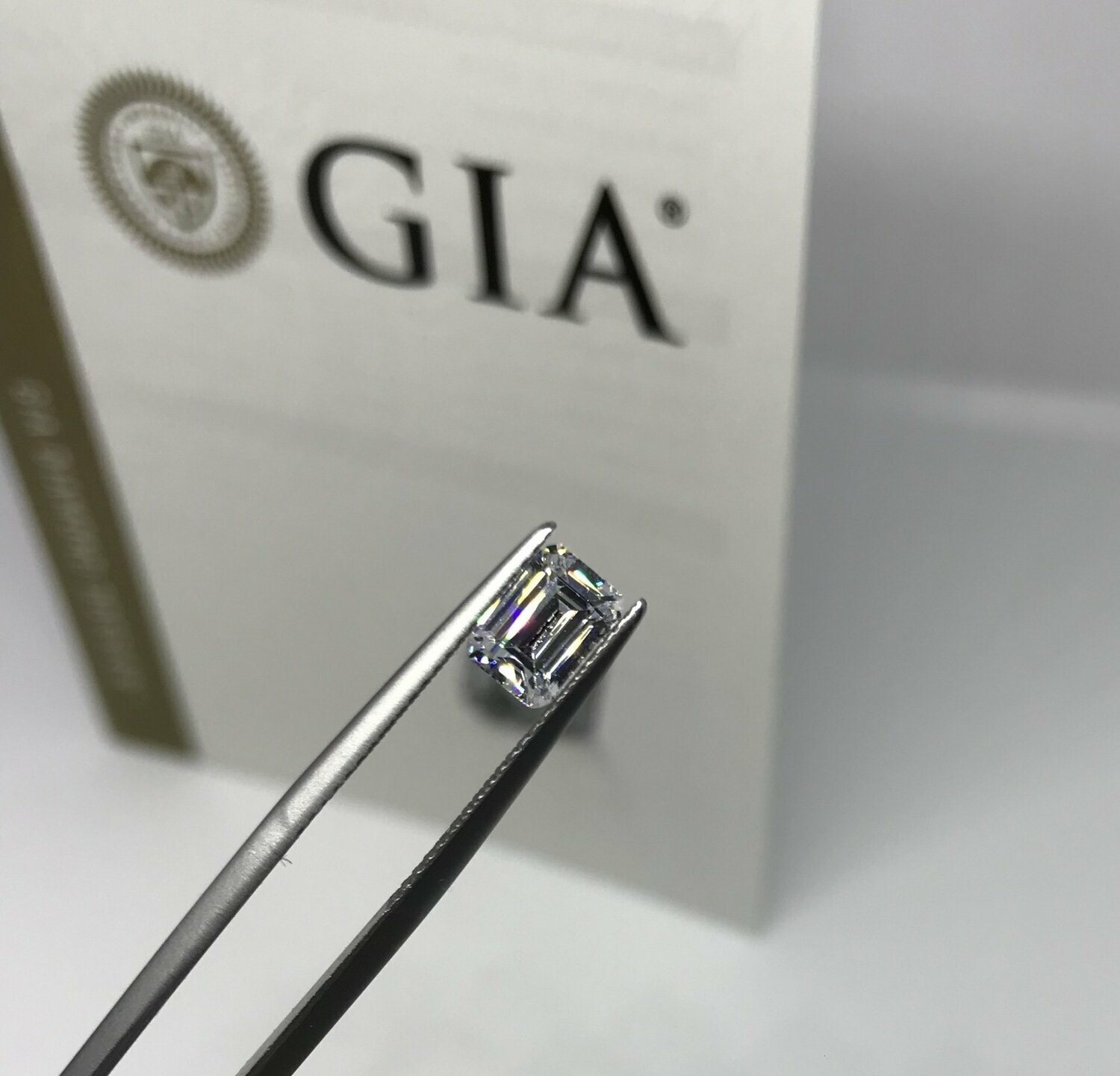 Diamant Émeraude 0.30 carat G-VS2