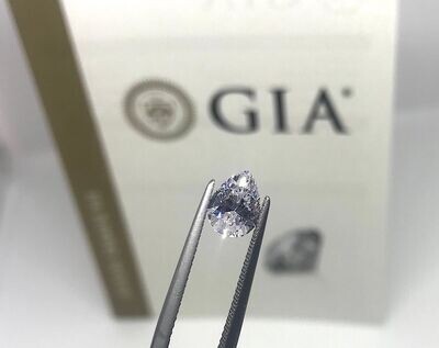 Diamant poire 0,70 carat H-SI1