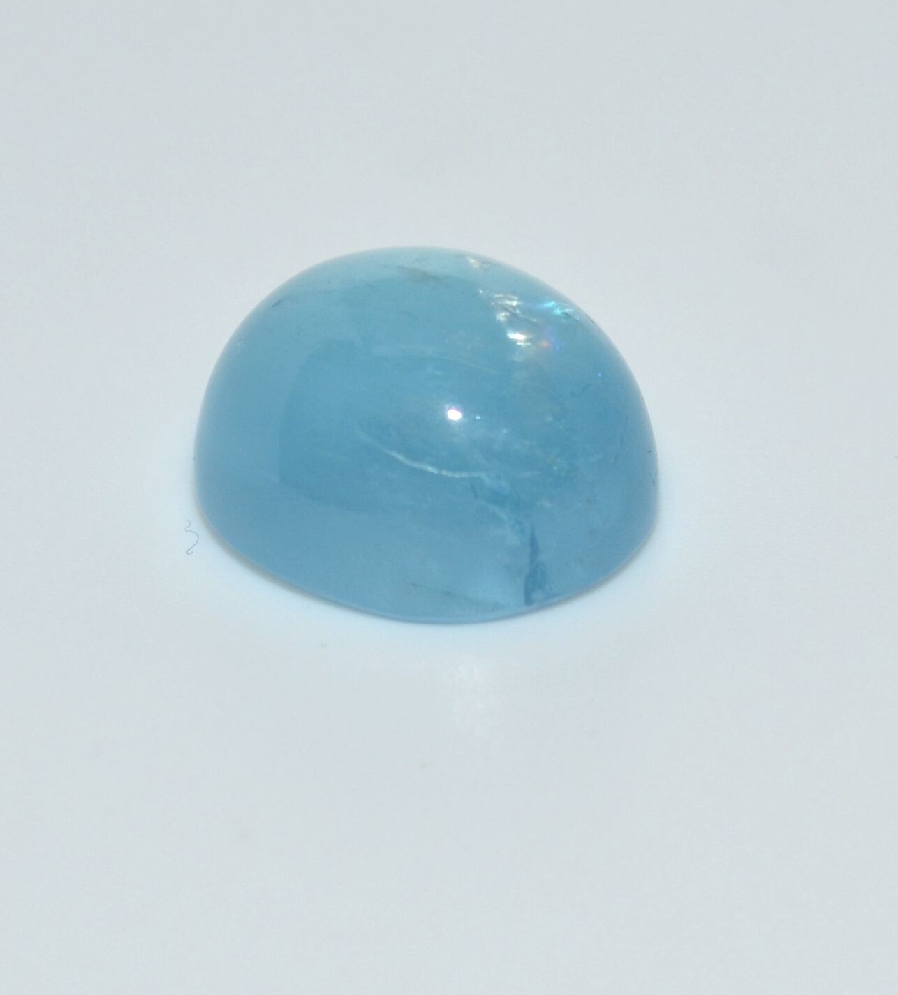 Aigue-marine cabochon