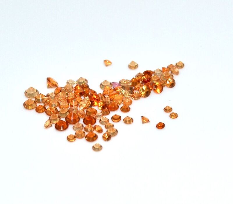 Lot de Spinelles orange