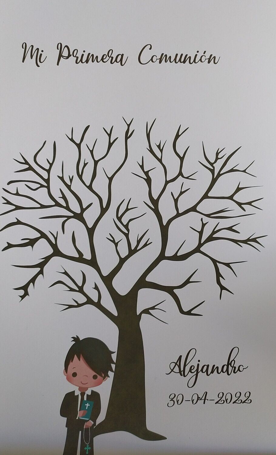 Lamina Árbol de huellas