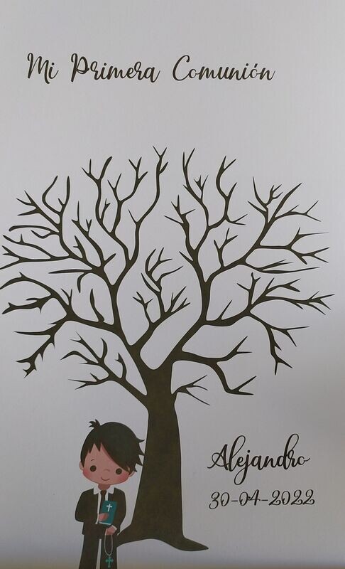 Lamina Árbol de huellas