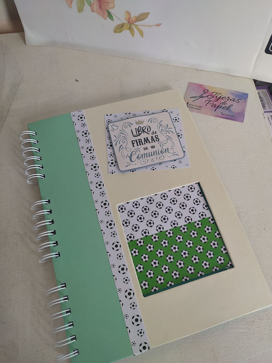 Libro de firmas A4