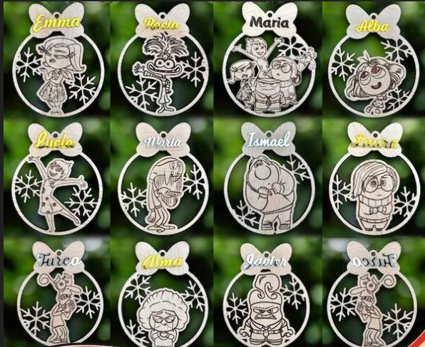 Bolas Navidad "Inside Out"