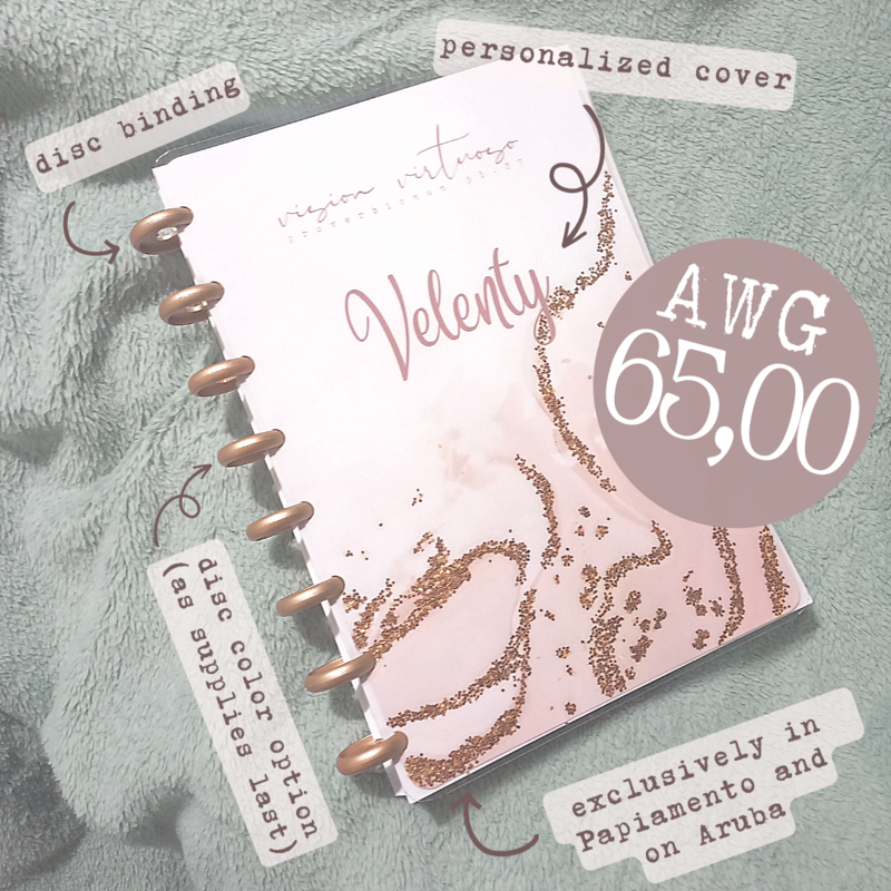 WEEKLY DATED: Vision Virtuoso Agenda 2024-2025 | 12 &amp; 18 Month Faith Productivity A5 Planner in Papiamento