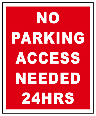 No Parking Access Needed 24hrs