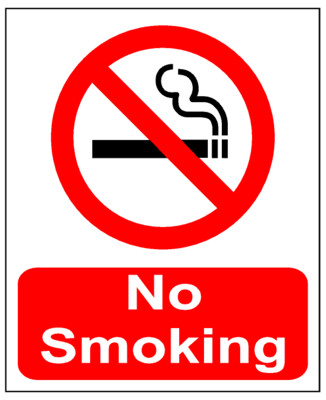 No Smoking​ Sign