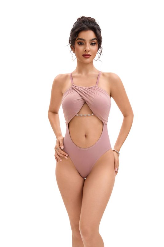 Strawberry Chiffon Bodysuit