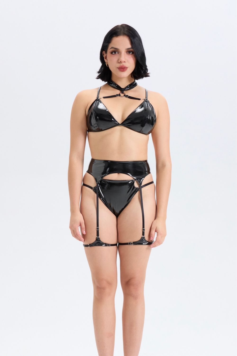 Sins Solid Black Top