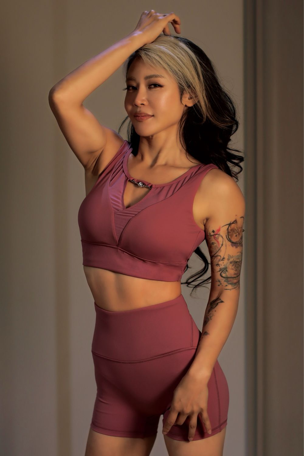 RoseActive Mauve Red Top RoseActive Mauve Red Top