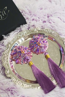 Dolly Rhinestone Pasties - Taro Purple Dolly Rhinestone Pasties - Taro Purple
