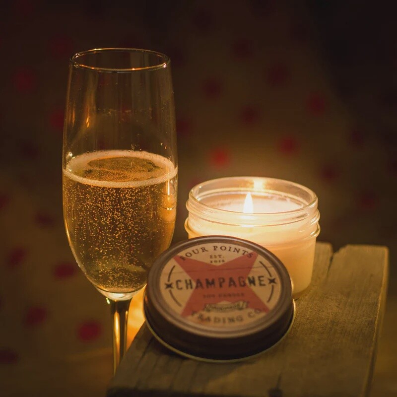 4 oz Soy Candle Champagne