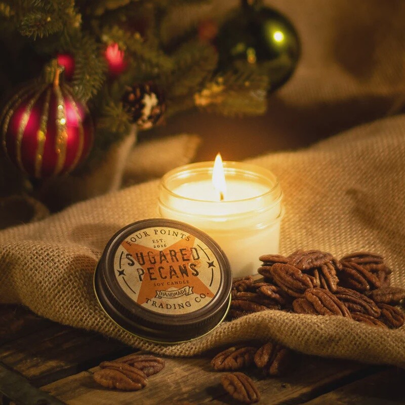 4 oz Soy Candle Sugared Pecans